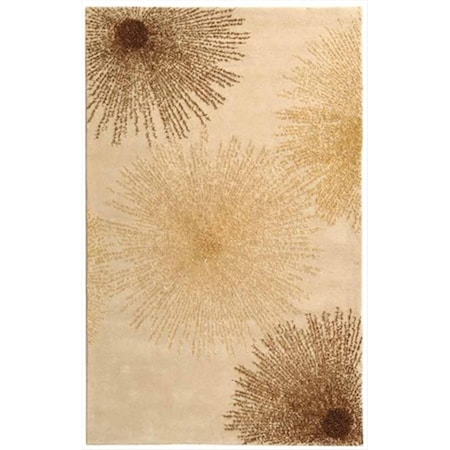 Safavieh 8 x 8 ft. Square Contemporary Soho Beige Hand Tufted Rug SOH712A-8SQ